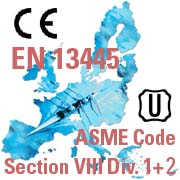 EN 13445 vgl. ASME Section VIII