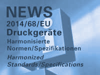 Aktuelle harmonisierte Normen über Druckgeräte